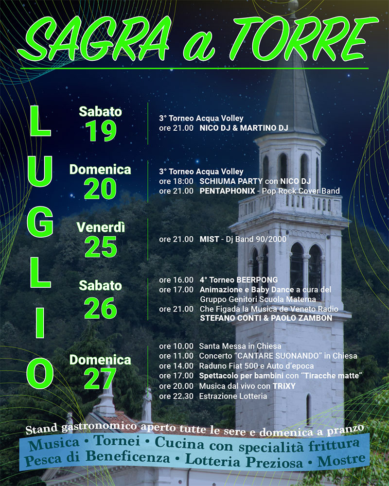 Programma Sagra 2025